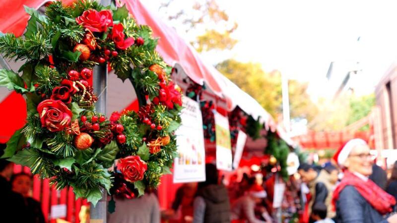 スウェーデン大使館でクリスマスバザー