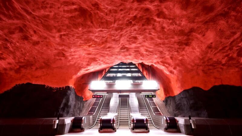 駅そのものが美術館。ストックホルム地下鉄が世界一美しいと言われる理由